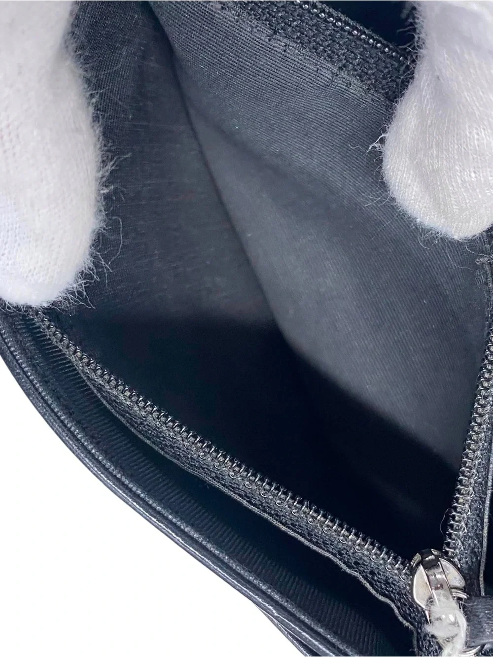 CHANEL Quilted Lambskin Flap Wallet